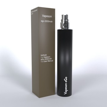 Vapeson eGo Batteri 2200 mAH