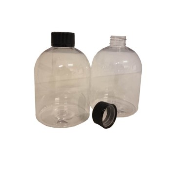 500ML. Pet Flaske m/låg