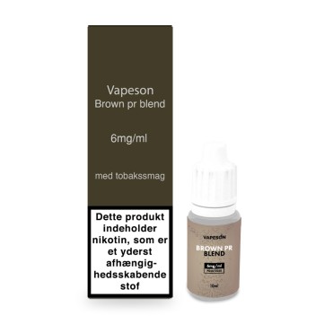 10ml. Vapeson - Brown PR Blend